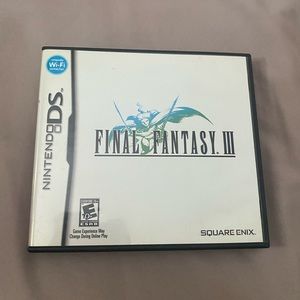 final fantasy 3 III DS game
